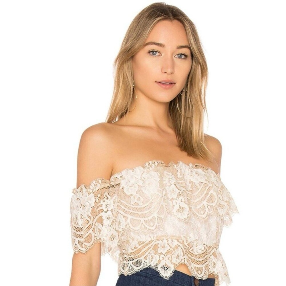 Majorelle Sadie Top in Chai  NWT Size Small